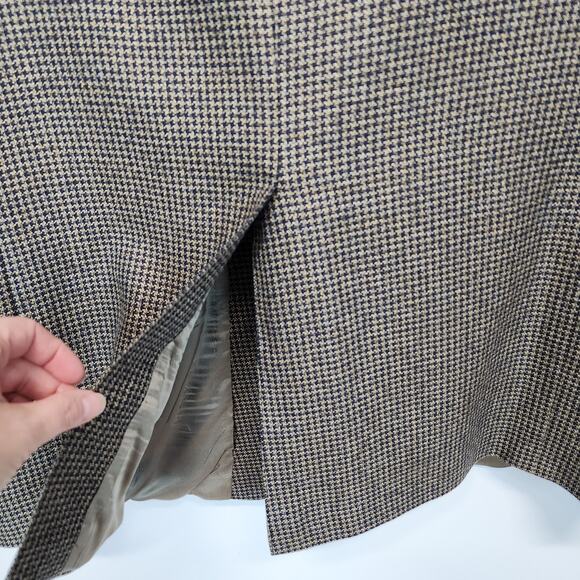 Austin Reed London Sport Coat Blazer Jacket Mens 43R Brown Tweed Academia Dapper - Picture 5 of 15